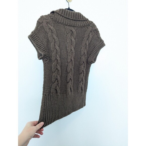 Kenji Handknit Sweater Womens Brown Wool Alpaca Small - Picture 7 of 12